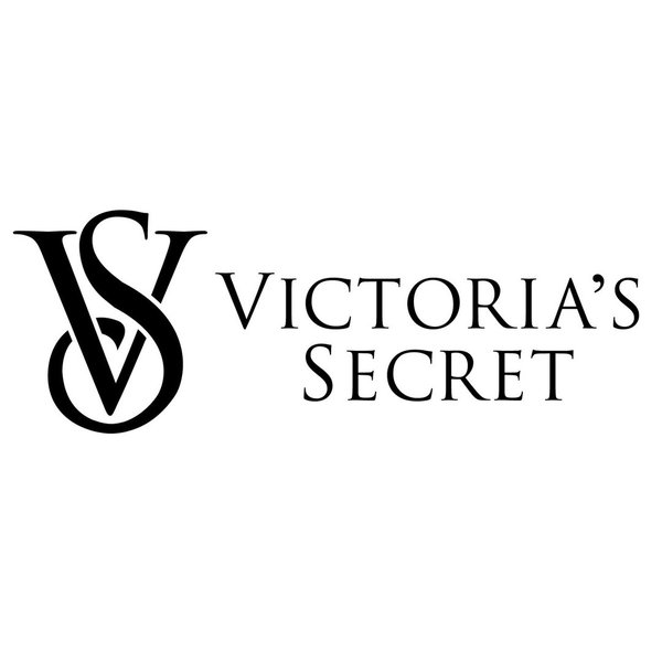 Sticker Victoria's Secret noir 15 cm