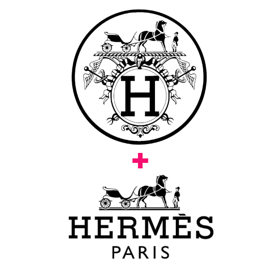 Kit Stickers Hermès rond N°1 + Hermès Rectangle